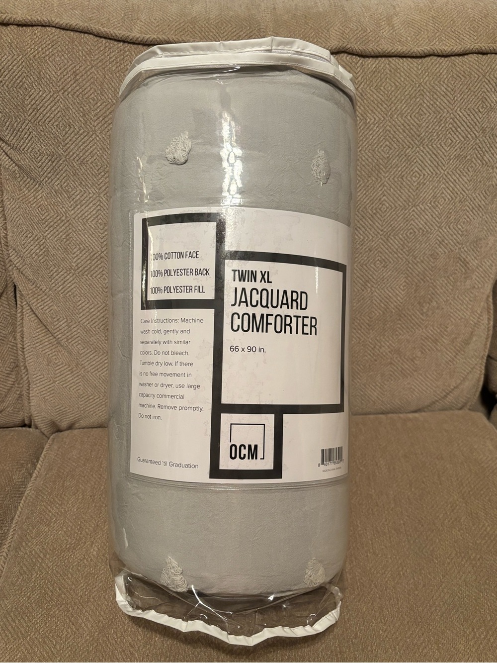 Dormify OCM Jacquard Comforter - Twin XL- NWT - #3